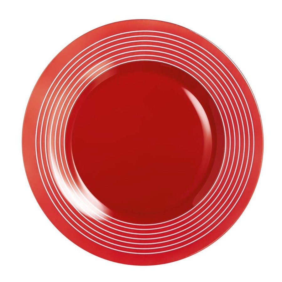 Vaisselle Luminarc  | Assiette Rouge 25 Cm Factory