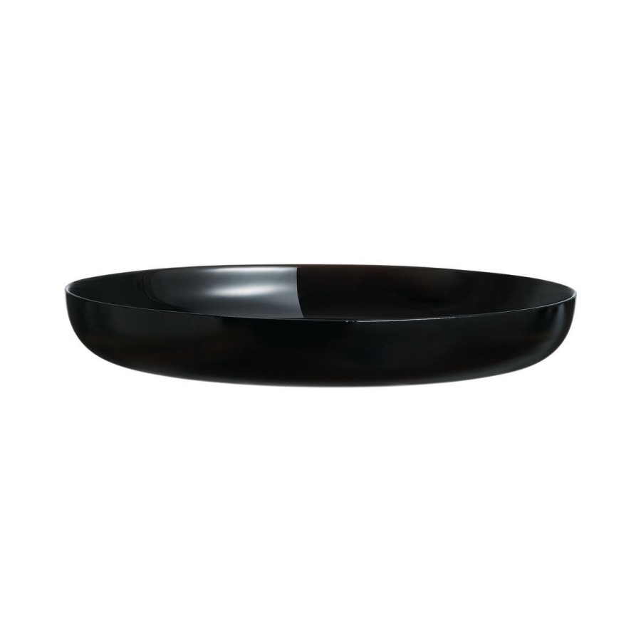 Vaisselle Luminarc  | Assiette A Mezze Creuse Noire 30 Cm Friend'S Time